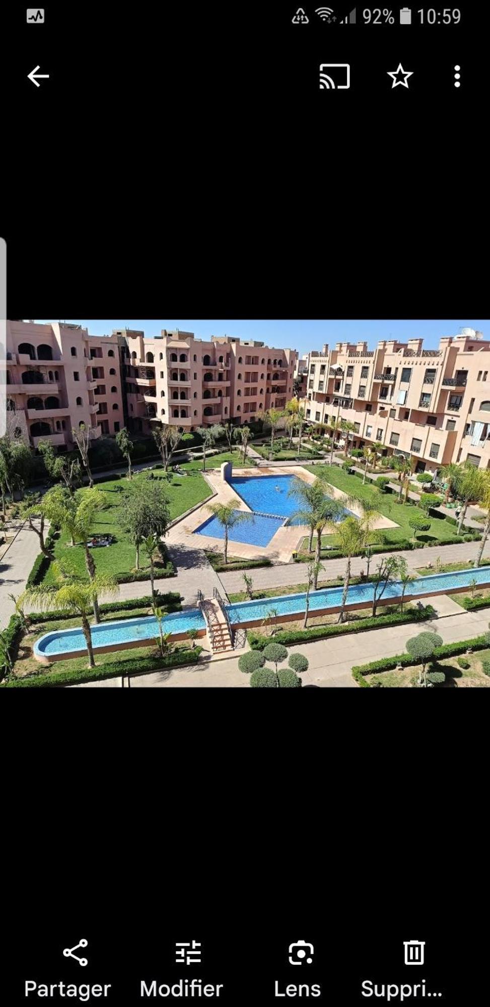 Un Moderne Chic Appartement Vue Sur Piscine Marrakesh Luaran gambar